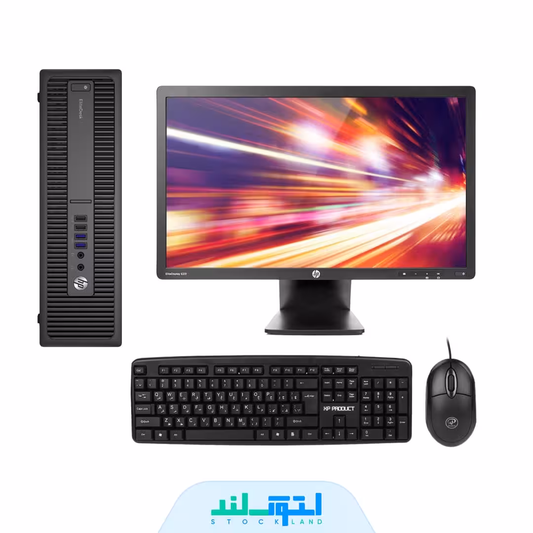باندل کیس و مانیتور HP مدل 800 SFF G2