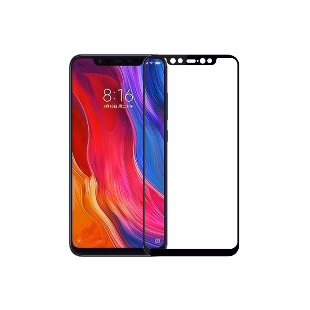 گلس محافظ تمام صفحه گوشی شیائومی Xiaomi Mi 8