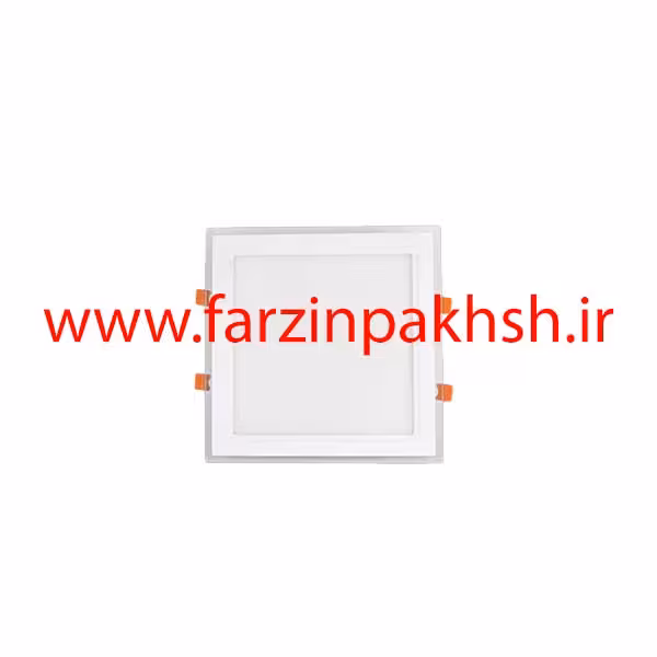 چراغ پنلی SMD توکار 30 وات مربعی پارس شعاع توس مدل گلاریس