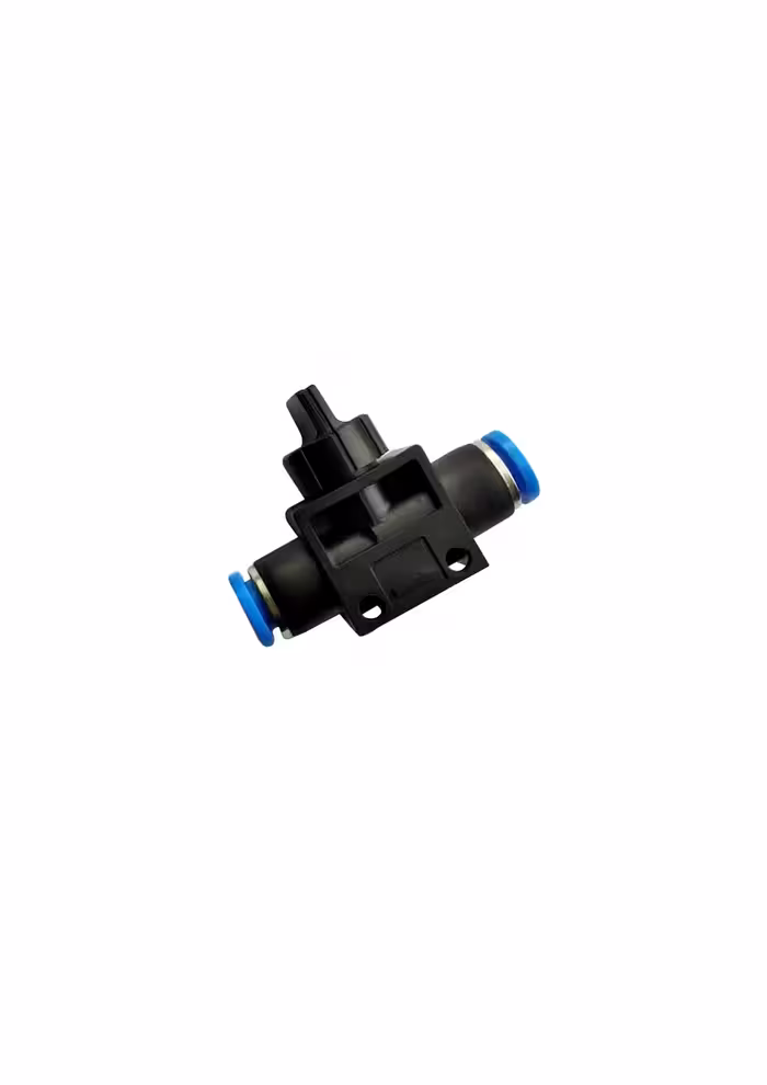 شیر تخلیه دستی پنوماتیک، دو طرف شیلنگ خور سایز 6