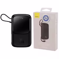 پاور بانک فست شارژ باسئوس Qpow Pro PPQD06000 PD 20W ظرفیت 10000 میلی آمپر ساعت