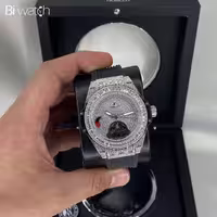 ساعت مچی مردانه  هابلوت مدل Hublot Diamonds 7893H
