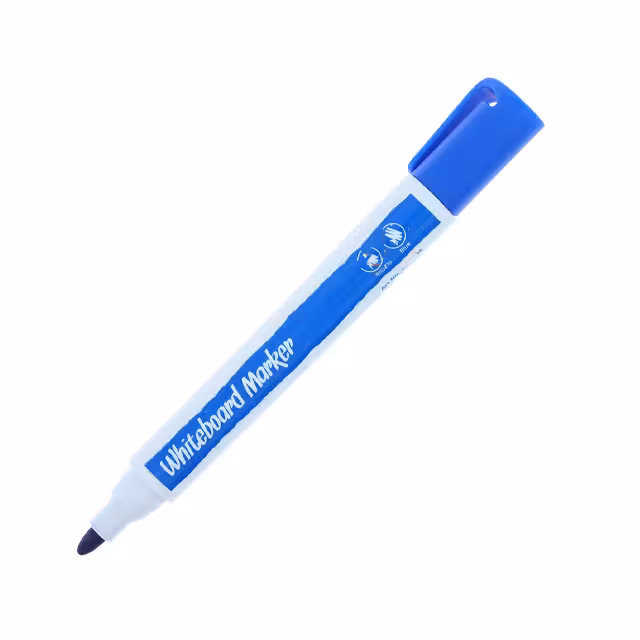 ماژیک وایت برد الیپون مدل سر گرد رنگ آبی