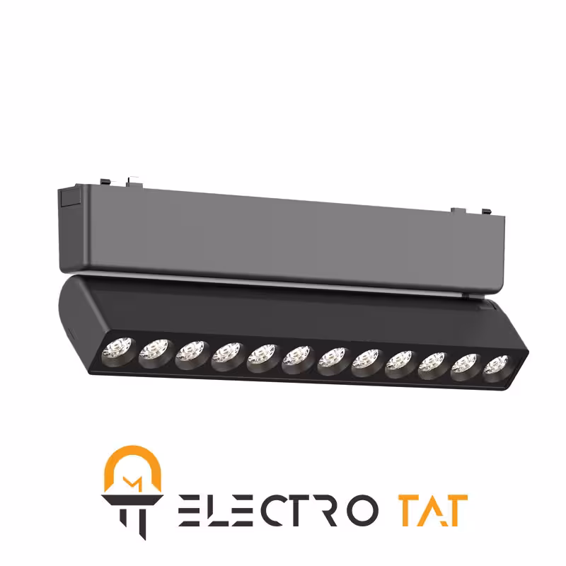 چراغ مگنتی نقطه ای متحرک شعاع مدل SH-ULT-MG-03-Multi-12W