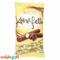 رول شکلات وانیلی روشن Roshen Konafetto وزن یک کیلویی