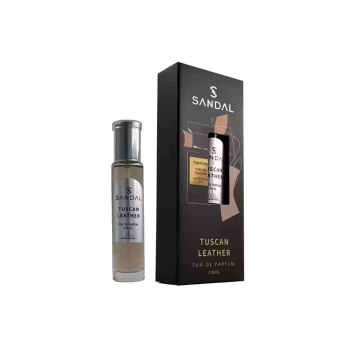 عطر جیبی مردانه صندل تام فورد توسکان لدر SANDAL حجم 25 میل