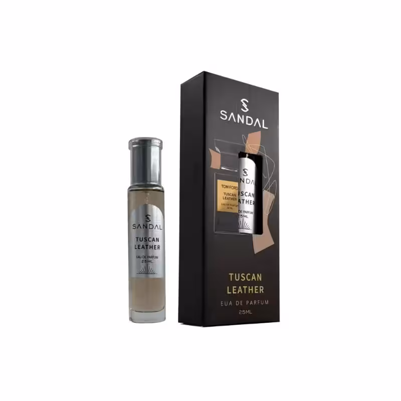 عطر جیبی مردانه صندل تام فورد توسکان لدر SANDAL حجم 25 میل