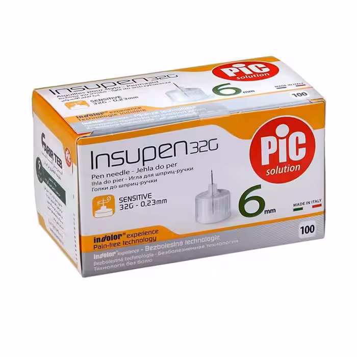 سر سوزن قلم انسولین 6 میلی متر پیک