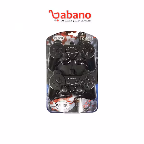 دسته بازی دوبل kaiser مدل 504