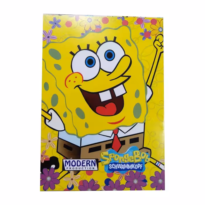 دفتر 30 برگ شطرنجی(cm 0.5*0.5) طرح باب اسفنجی - فروشگاه اینترنتی شهر کالا