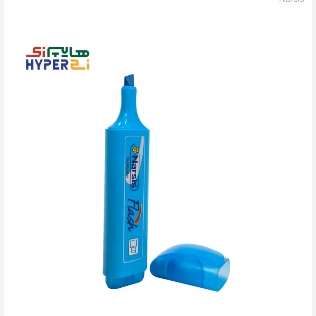 ماژیک هایلایت آبی نارسیس مدل فلش
Narsis