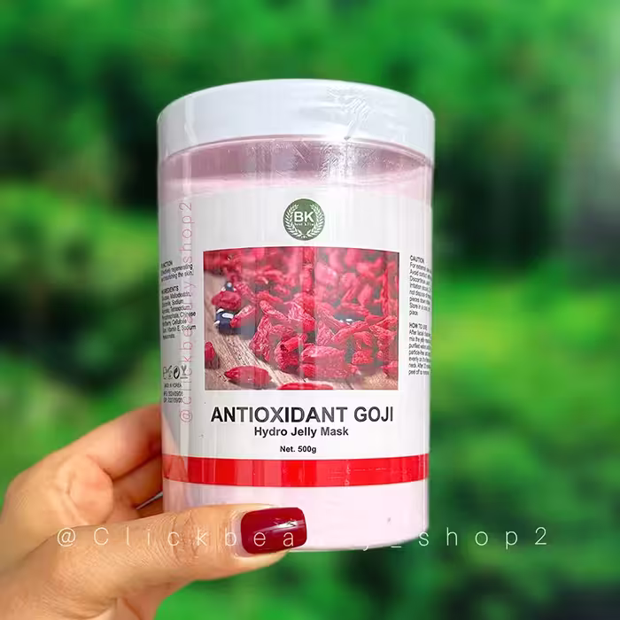 ماسک هیدروژلی گوجی بری بست کلین کره 500 گرمی-  BEST KLIN goji berry Hydrogel Mask