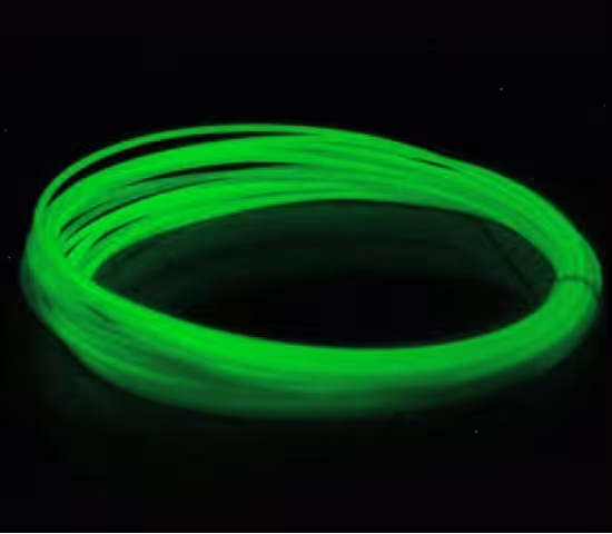 فیلامنت PLA سبز شب تاب یوسو (glow green) (100 گرمی)