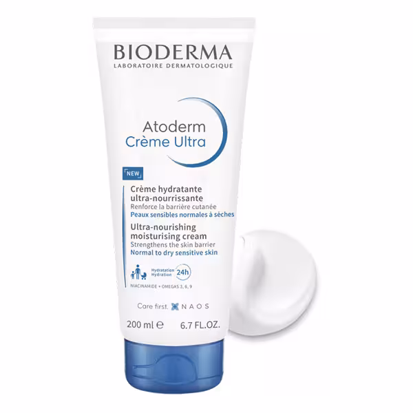 کرم مرطوب کننده دست و بدن آتودرم بایودرما حجم  200 میلی