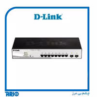 سوییچ شبکه 10 پورت POE گیگابیت دی-لینک DGS-1210-10P