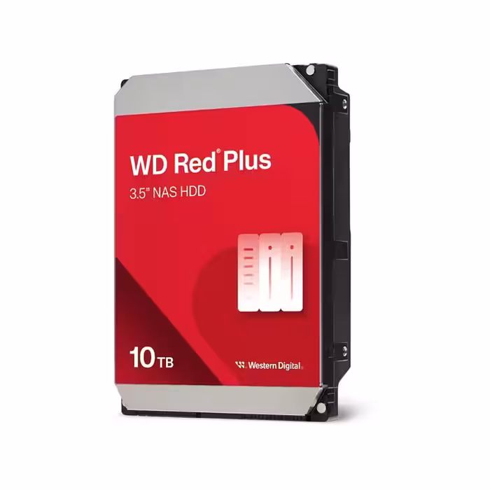 هارد اینترنال وسترن دیجیتال مدل Red Plus WD100EFGX ظرفیت 10 ترابایت