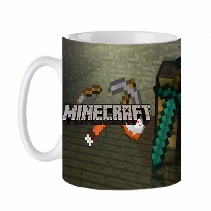 ماگ طرح بازی ماینکرافت minecraft کد 499