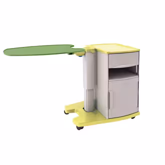 کمد کنار تخت همراه با میز مدل TL300