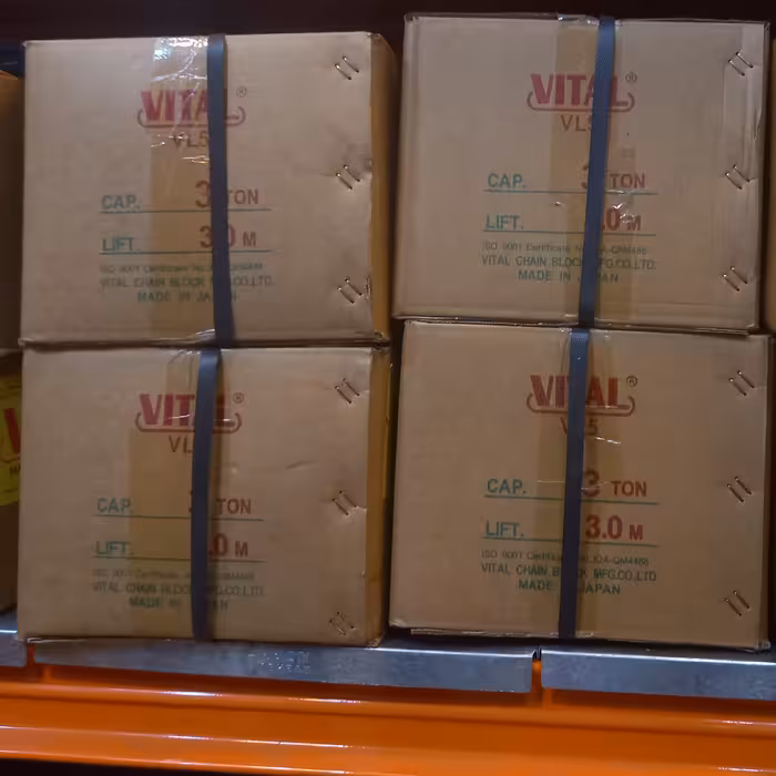 جرثقیل زنجیری در وزن های متفاوت