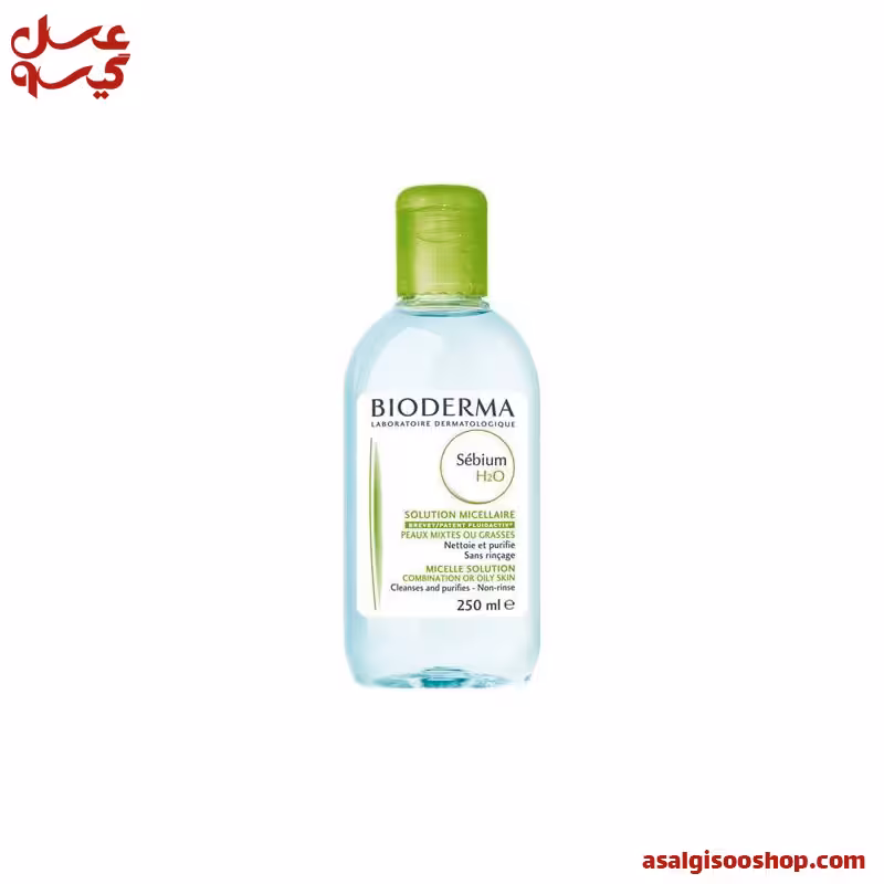 محلول پاک کننده آرایش Sebium H2O بایودرما-کد1049