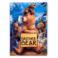 دفتر مشق کارتون خرس برادر