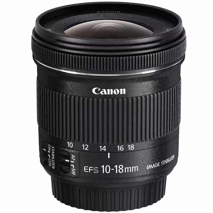 ارسال فوری   امکان خرید حضوری   گارانتی اصلی   لنز کانن EF-S 10-18mm F4.5-5.6 IS STM