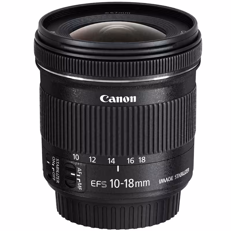 ارسال فوری   امکان خرید حضوری   گارانتی اصلی   لنز کانن EF-S 10-18mm F4.5-5.6 IS STM