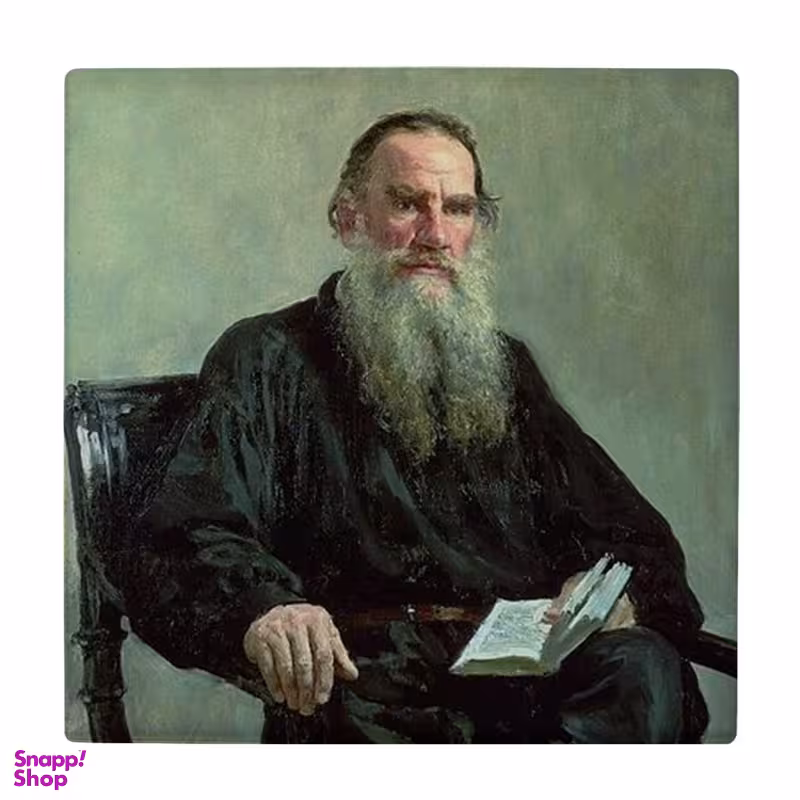 زیر لیوانی طرح لئو تولستوی کد 3257892_507