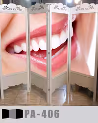 پاراوان تصویری آرایشگاهی PA-406