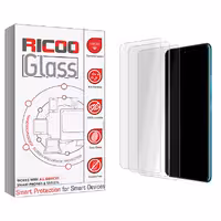 محافظ صفحه نمایش شیشه ای ریکو مدل Ricoo Glass MIX3 مناسب برای گوشی موبایل ریلمی 7 بسته سه عددی