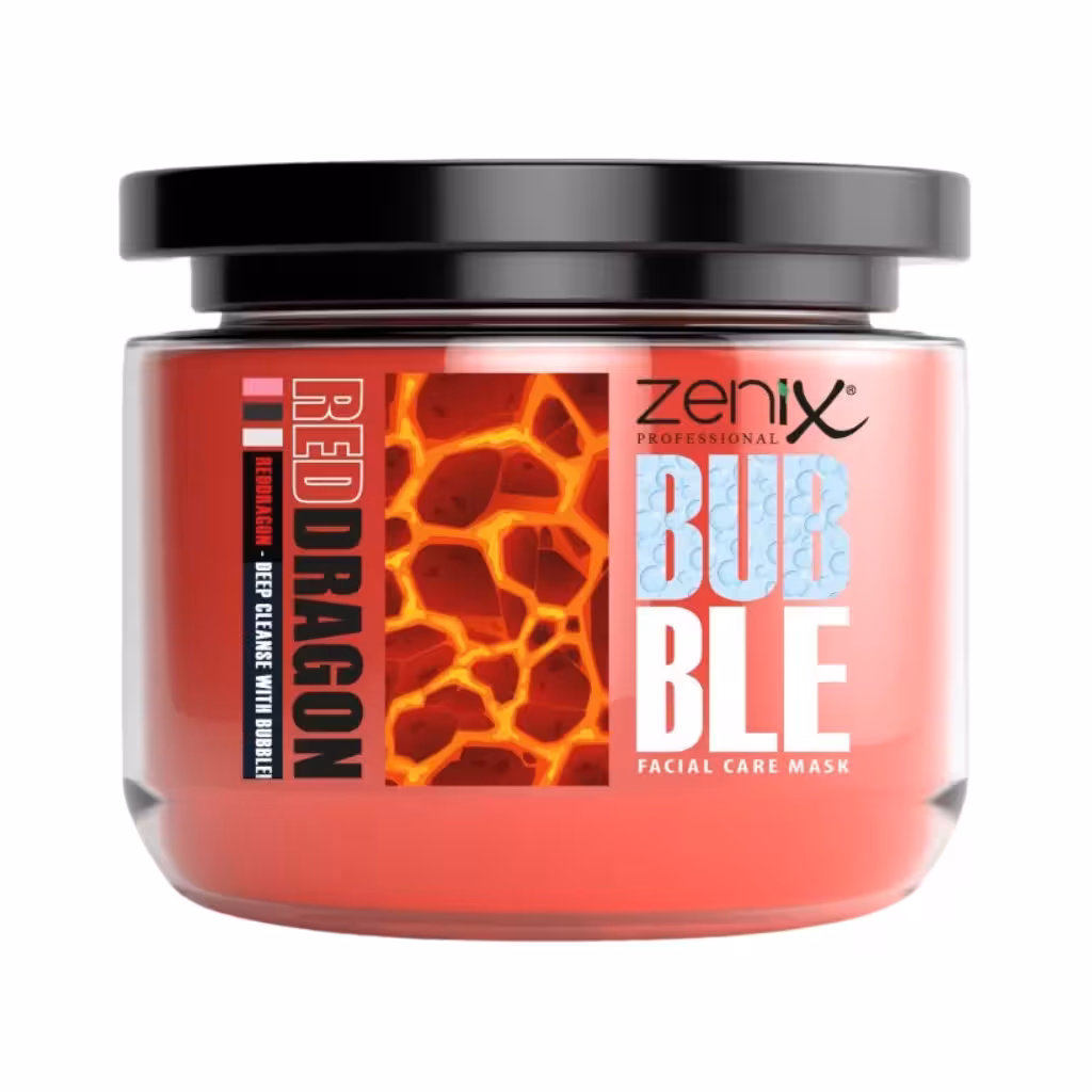 مشخصات، خرید و قیمت فشیال ماسک حبابی BUBBLE زنیکس Zenix مدل RED DRAGON حجم 300 میل ⭐️ ویان مارکت