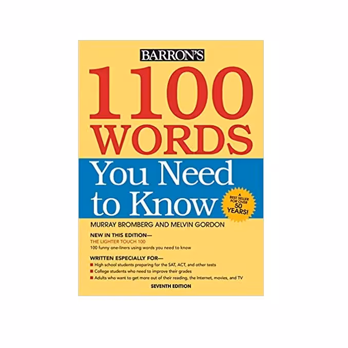 کتاب Barrons 1100 words you need to know اثر Murray Bromberg انتشارات Barrons Educational Services