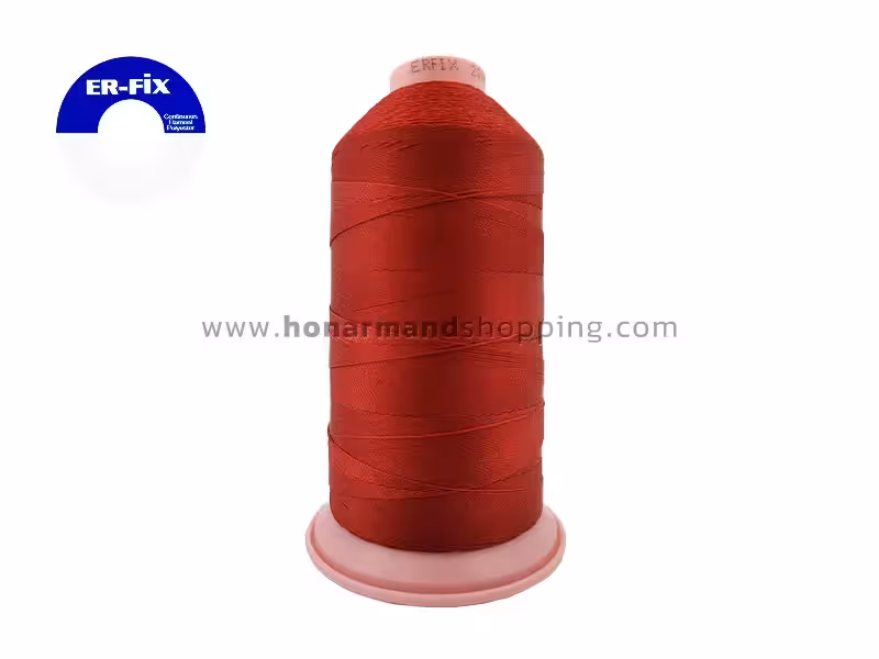 نخ دوخت پلی آرت POLYART ارفیکس رنگ قرمز سایز 20