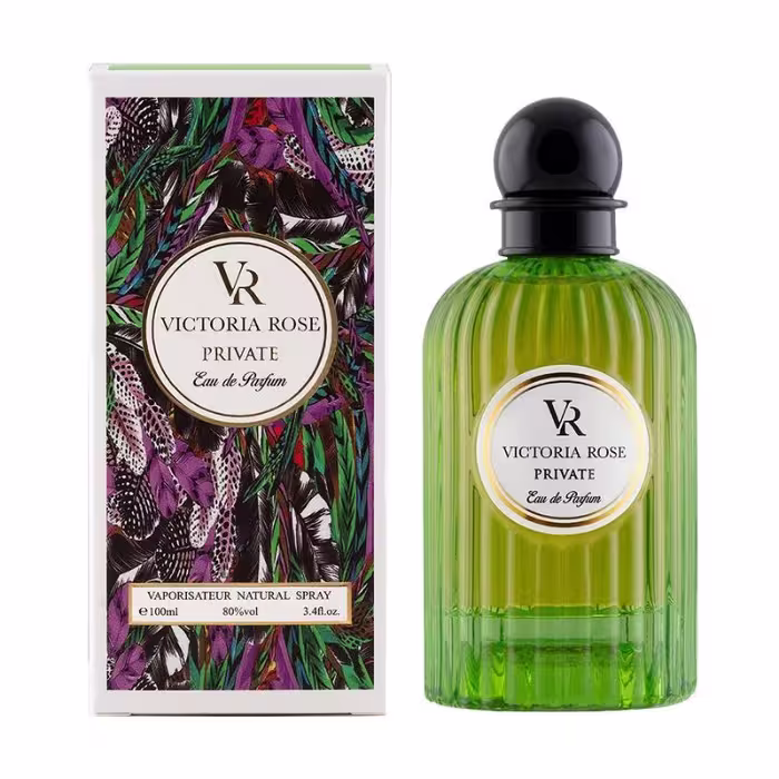 ادوپرفیوم زنانه ویکتوریا رز Victoria Rose مدل Private حجم 100 میلی‌لیتر - نگین عطر