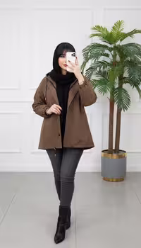 مانتو بارونی زنانه اسپرت تی سی