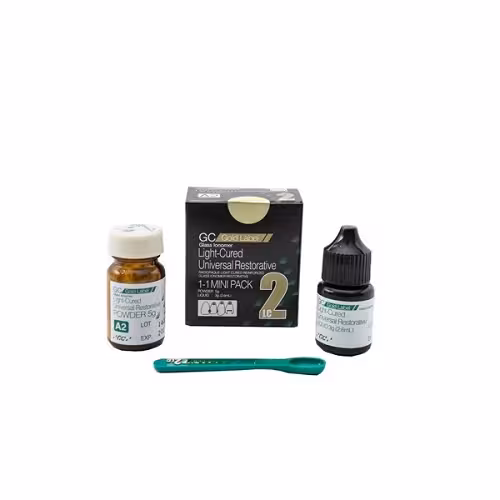 سمان گلاس آینومر ترمیمی لایت جی سی GC Fuji II LC Gold Label (بدون هولوگرام) - فروشگاه تخصصی دندانپزشکی سپیرا