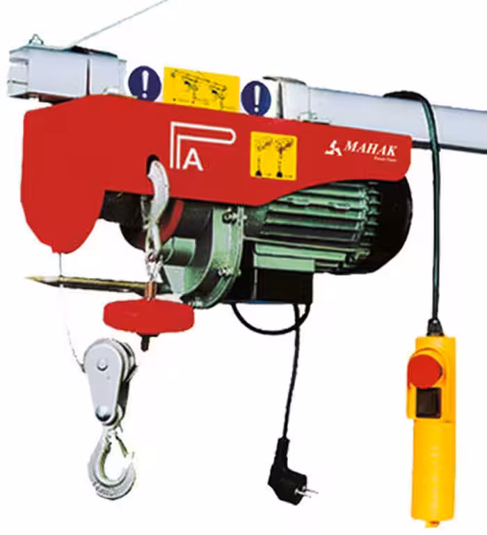 بالابر (وینچ) برقی 800 کیلویی 22 متری محک مدل PA 800A/22