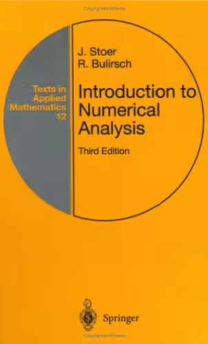 خرید و دانلود نسخه کامل کتاب Introduction to Numerical Analysis