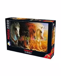 بازی پازل طرح چهار اسب آخرالزمان