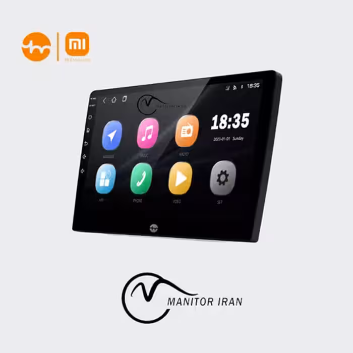 مانیتور آزرا 13-2009 برند شیائومی 2 32 اپل کارپلی مدل XIA64 همراه با قاب