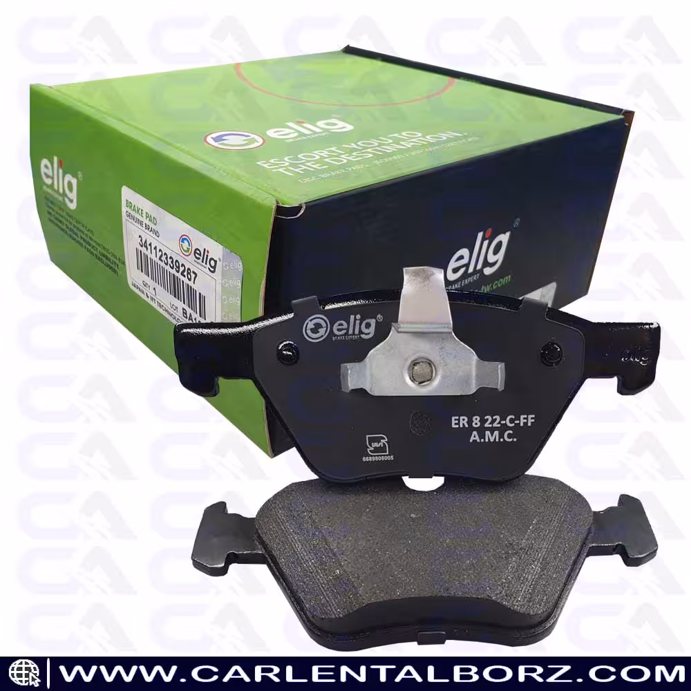 لنت ترمز جلو بی ام و 523i مدل 2012 الی 2015 الیگ ELIG