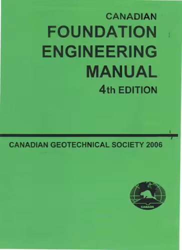 خرید و دانلود نسخه کامل کتاب Canadian Foundation Engineering Manual