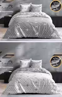 روتختی دورو طرح دار دونفره شش تکه برند ترکسان کد T89