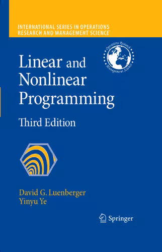 خرید و دانلود نسخه کامل کتاب Linear and nonlinear programming