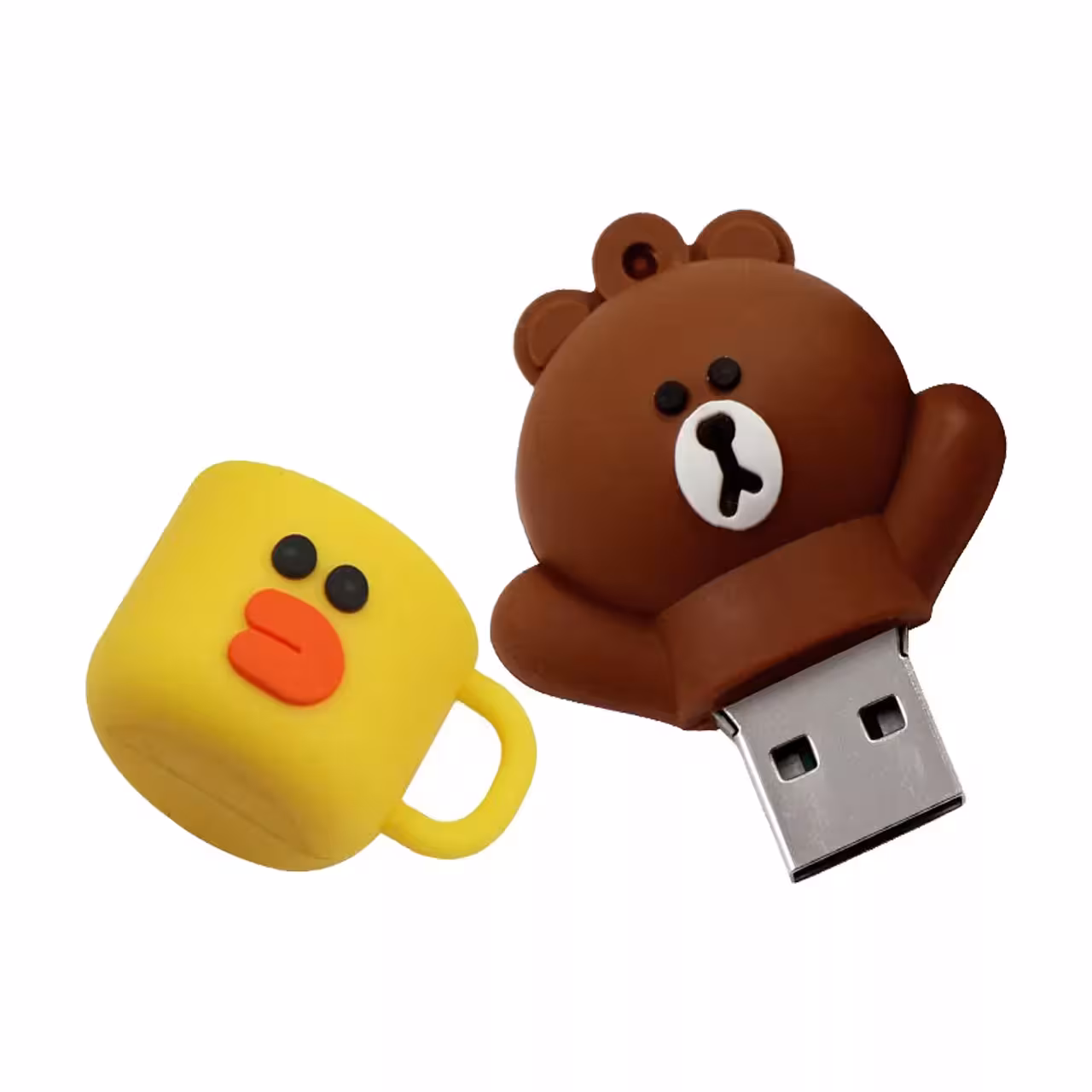 فلش مموری طرح خرس براون مدل Ul-Brown ظرفیت 8 گیگابایت