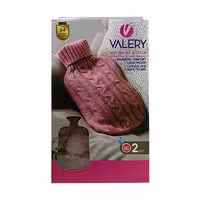والری کیسه آبگرم کاوردار VALERY حجم 2 لیتری - داروکاو