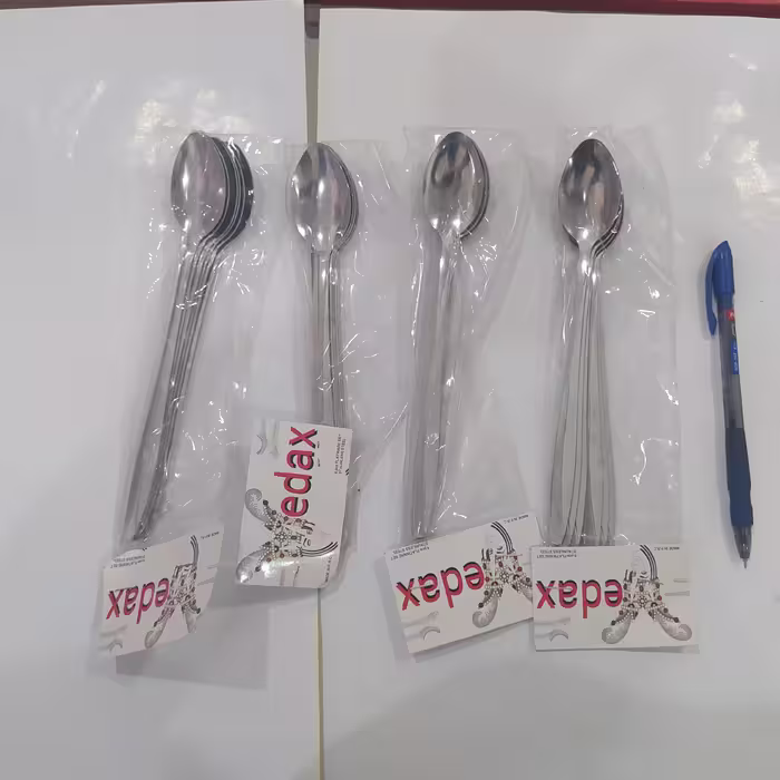 قاشق شربت خوری مربا خوری استیل 