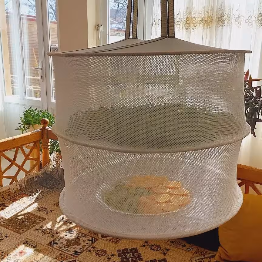 توری میوه خشک کن دو طبقه