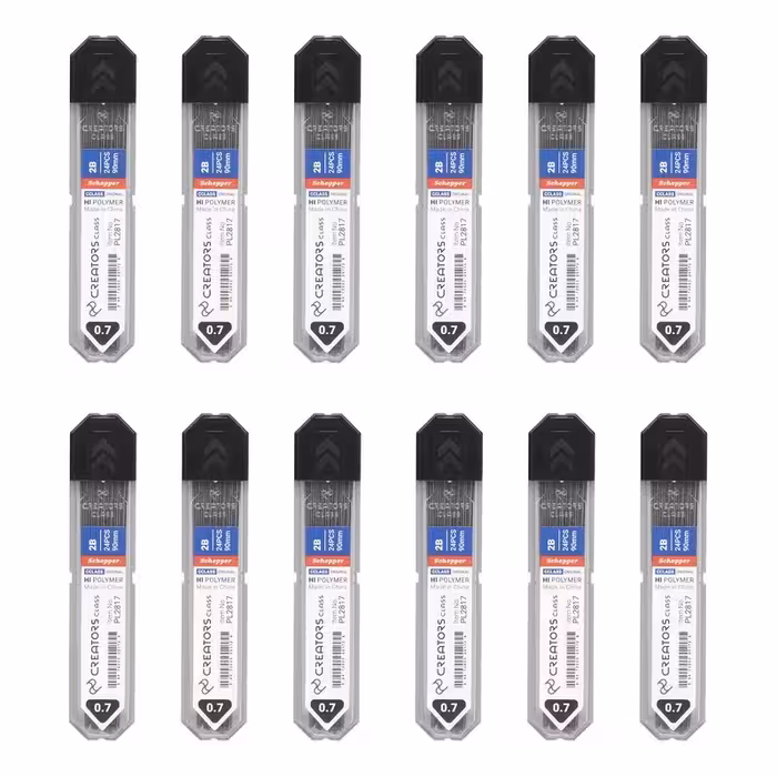 نوک مداد نوکی 0.7 میلی متری کریتورز کلاس مدل PL2817 بسته 12 عددی