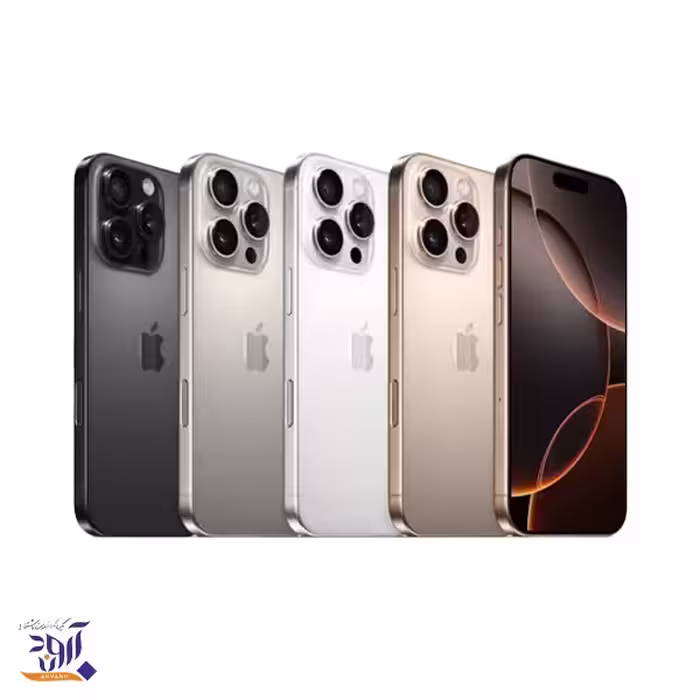 گوشی موبایل اپل مدل iphone 16 pro max دو سیم کارت ظرفیت 1 ترابایت